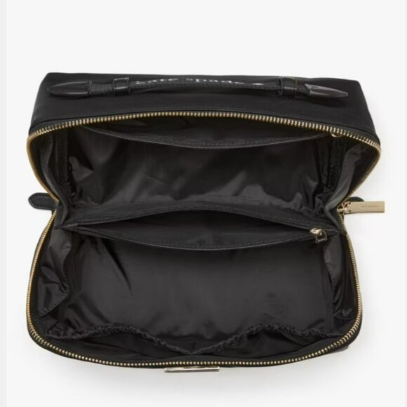 NWT Kate Spade 3pc. Carter Weekender Bundle - Black - Picture 6 of 11
